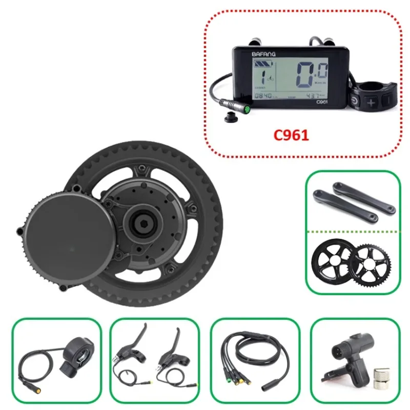 Kit motore centrale G340 per e - Mid Drive Motor Kit 52V 1000W recensione e prezzo
