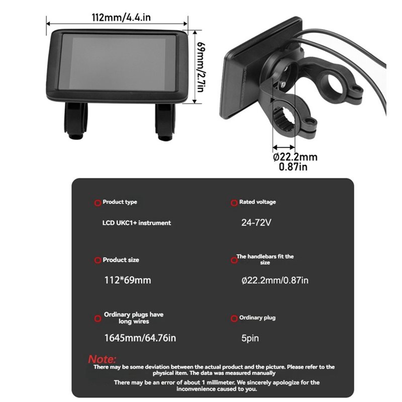 HOES-UKC1+ Misuratore con disp - Sine Wave Controller 48V 72V 80A recensione e prezzo