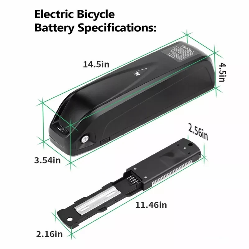 Batteria Hailong AKJA a 4 pin  - Ebike Battery 48V 20Ah Hailong recensione e prezzo